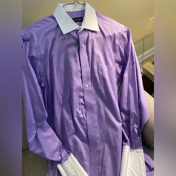 stretch mens dress shirt Men's Dress Shirt Long Sleeve 4-Way Stretch Wrinkle Free Blue Formal Shirt
